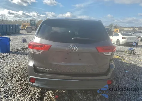 2018 Toyota Highlander Le из США, поврежденный, VIN 5TDZZRFH2JS250854